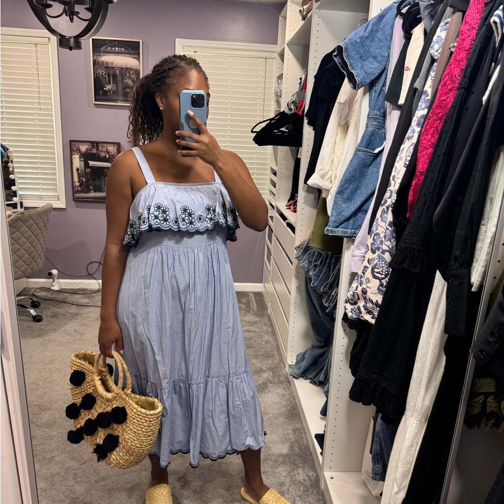 Kate Spade Blue Sundress Dress